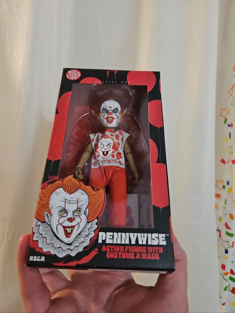 NEW NECA Ben Cooper It Chapter One PENNYWISE 5.5 in Action Figure
